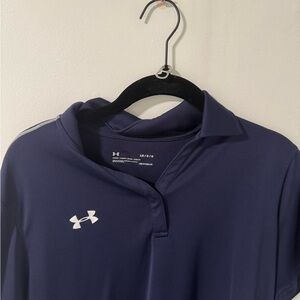 Under Armour Blue Polo Jersey